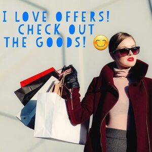 All reasonable offers accepted! Don't be shy 😊